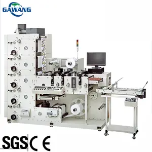 Heat Transfer Label Printing Machine Roll To Roll Labels Printing Machine Label Printing Machine Sticker