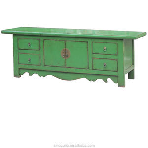 1308 prezzo <span class=keywords><strong>Basso</strong></span> antico tavolo <span class=keywords><strong>tv</strong></span> porta <span class=keywords><strong>tv</strong></span> mobili per la casa dipinta di legno con cassetti - Product Image 2