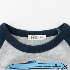 Ropa de <span class=keywords><strong>marca</strong></span> de Boutique para niños pequeños, camisetas informales de manga larga para otoñ<span class=keywords><strong>o</strong></span> y primavera - Product Image 2