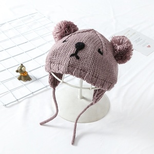 <span class=keywords><strong>Bonnet</strong></span> <span class=keywords><strong>en</strong></span> <span class=keywords><strong>laine</strong></span> tricoté mignon <span class=keywords><strong>pour</strong></span> bébé Koala <span class=keywords><strong>Nouveau</strong></span>-<span class=keywords><strong>né</strong></span> Jolis chapeaux avec oreillettes Marchandises <span class=keywords><strong>en</strong></span> stock - Product Image 2