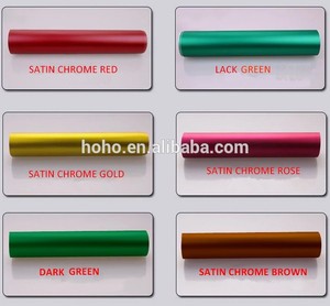 de bronce de cromo mate de hielo del coche de plástico de vinilo <span class=keywords><strong>precio</strong></span> de fábrica 152cm x2000cm rollo - Product Image 3