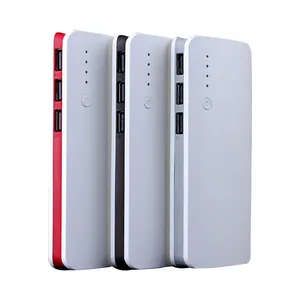 large capacity Power Bank 20000mAh powerbank portable charger external Battery 20000 mah mobile phone charger with torch