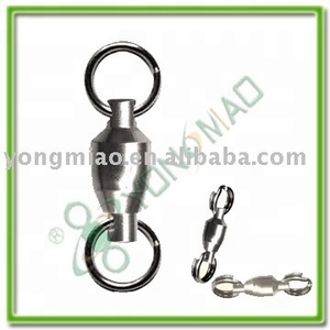 按扣和旋转用开口环滚珠轴承钓鱼旋转接头 - Product Image 4
