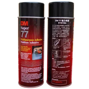 DM-77 non-toxic silicone spray adhesive from adhesive manufacturer