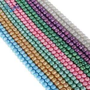 beads suppliers crack glass beads for diy jewelry