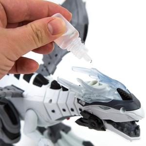<span class=keywords><strong>Jouet</strong></span> <span class=keywords><strong>robot</strong></span> <span class=keywords><strong>dinosaure</strong></span> en plastique avec pulvérisation de brume pour enfants de 2 à 4 ans, marche, crache du feu et de l'eau, lumière rouge, sons réalistes - Product Image 4