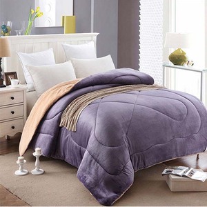 Coperta invernale micropold coperta trapuntata in flanella a doppio strato set biancheria da letto trapunta - Product Image 4