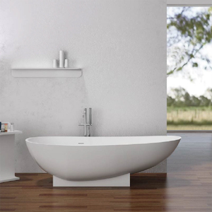 Hotel diseño esquina baño superficie sólida bañera de piedra <span class=keywords><strong>muebles</strong></span> - Product Image 2