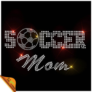 En gros de football pas cher <span class=keywords><strong>maman</strong></span> strass Sujets nouvelle conception - Product Image 1