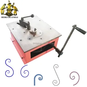 Machine à cintrer manuelle de Craftl de fer forgé de rouleau en métal de DH-SW.A