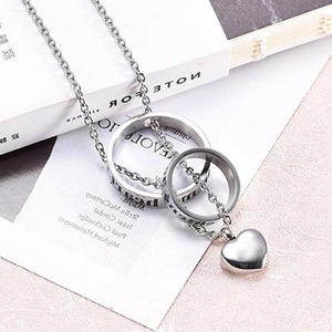 Collar tallado forever in my heart, colgante de urna de cremación <span class=keywords><strong>para</strong></span> Brother, piedra de nacimiento - Product Image 5
