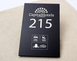 Room Number Doorplate Touchscreen Control Outside Panel <strong>Door</strong> <strong>Name</strong> <strong>Plates</strong> <strong>for</strong> Hotel - Product Image 2