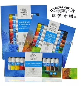 W & N 12/18/24/36 Juego de pintura de acuarela de colores para artistas para pintar sobre papel y lienzo - Product Image 2
