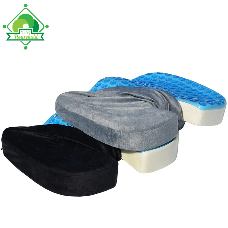 Оптовая продажа гель подушки сиденья для радикулит гель подушки сиденья для автомобилей