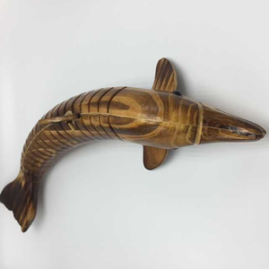 Wooden Animals Decoration Wood Carving Wooden <strong>Arts</strong> <strong>and</strong> <strong>Craft</strong> Dolphin - Product Image 3