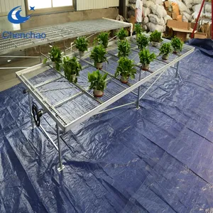greenhouse seedbed greenhouse bench stainless steel wire green bench house