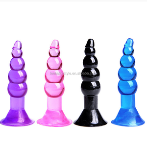 Prostata Massage Sextoys Vie nocturne Gelée Butt Plugs Flexible Anals <span class=keywords><strong>Plug</strong></span> Produits de sexe Jouets érotiques <span class=keywords><strong>pour</strong></span> Couples Perles anales jouets - Product Image 4