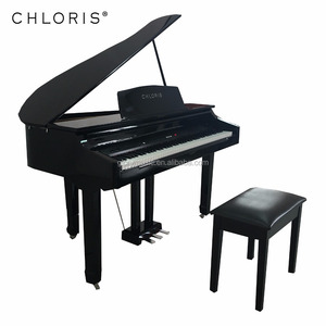 Chloris Voor Koop Zwart <span class=keywords><strong>Mini</strong></span> 88 Toetsen Digitale Grand <span class=keywords><strong>Piano</strong></span> CDG-0860 Met <span class=keywords><strong>Piano</strong></span> Cover En Stoel