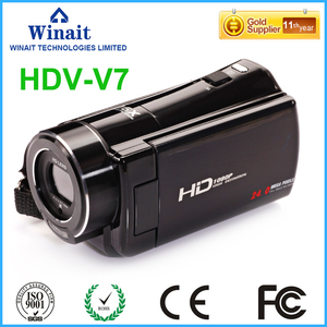 Winait 2017 vente chaude HDV-V7 numérique <span class=keywords><strong>vidéo</strong></span> caméra avec 270 degrés de rotation <span class=keywords><strong>écran</strong></span> Interne haut-parleur Visage <span class=keywords><strong>capture</strong></span> - Product Image 1
