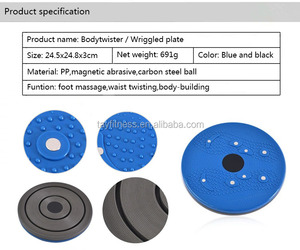 2016 hot <span class=keywords><strong>foot</strong></span> massage body twister perder peso aptitud retorció placa placa de torsión de cintura con expansor - Product Image 5