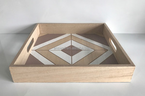 Bandeja De café OEM, Bandeja De Madera, servicio personalizado sin terminar, tienda en línea De Madera China Natural + marrón + blanco 3*30*5cm <span class=keywords><strong>ASW</strong></span> - Product Image 4