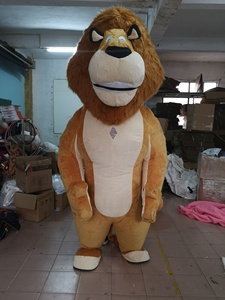 <span class=keywords><strong>Costume</strong></span> da Mascotte <span class=keywords><strong>Leone</strong></span> Gonfiabile per Adulti in Offerta, Costumi Animali Gonfiabili per Halloween - Product Image 5