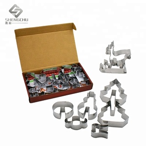 Stampo <span class=keywords><strong>per</strong></span> <span class=keywords><strong>Biscotti</strong></span> in Acciaio Inox di Grado Alimentare <span class=keywords><strong>per</strong></span> Serie Natalizia, Creatività Fai-da-Te, Forme <span class=keywords><strong>per</strong></span> Frutta/Fondente/Impasto/<span class=keywords><strong>Biscotti</strong></span>, <span class=keywords><strong>per</strong></span> Cucinare con i Bambini - Product Image 3