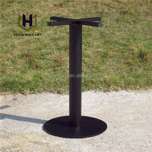 Noir rond en acier <span class=keywords><strong>table</strong></span> basse base, restaurant <span class=keywords><strong>table</strong></span> à manger jambes, rond en métal à manger <span class=keywords><strong>table</strong></span> <span class=keywords><strong>pieds</strong></span> - Product Image 1