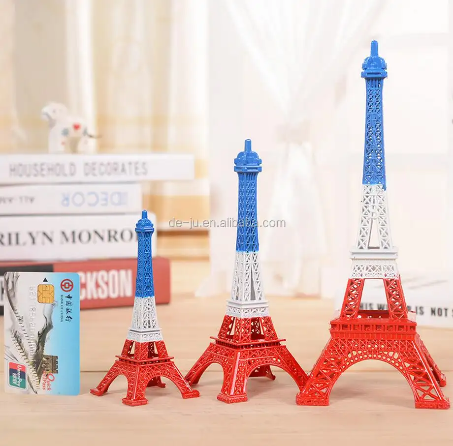 Presentes de natal torre eiffel personalizada, atacado, presente de lembrança de turista