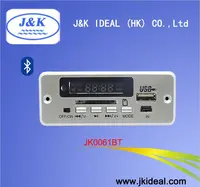 JK0061BT 패널 usb fm 튜너 mp3 플레이어 증폭기 모듈 디스플레이
