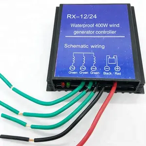 רוח מטען controller 12 V 24 V עבור מחולל טורבינת רוח 400 w, מחיר מפעל ואחריות 10 שנים