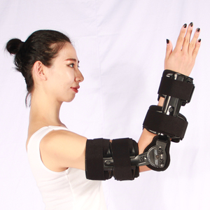 Ayarlanabilir tıbbi alüminyum bacak destekçisi menteşe dizlik POST-OP kurtarma açısı ayarlanabilir dizlik dizlik için destek - Product Image 5