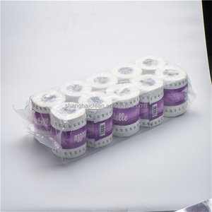 100% Virgin Pulp White Tissue Roll Natural <strong>Paper</strong> Napkin 2 Ply 160 Sheets Tissue <strong>Paper</strong> Custom Embossing Toilet <strong>Paper</strong>