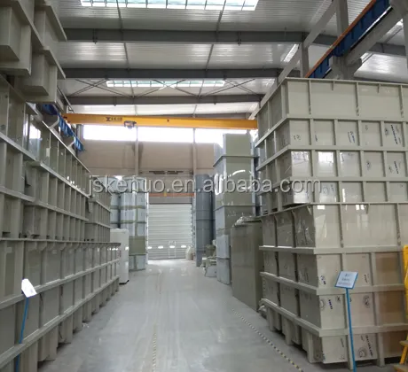 PVC material chrome plating tank for chemicals storage