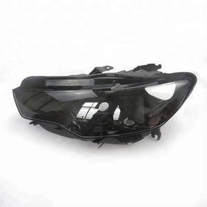 TIEAUR bordino nero trasparente in plastica lampada frontale <span class=keywords><strong>faro</strong></span> <span class=keywords><strong>faro</strong></span> anteriore copertura vecchio stile per A6/C7 2011-anno 2014 - Product Image 6
