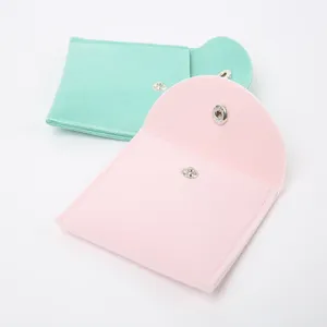 Elegant Velvet Pouch With Flap For Jewelry Packaging