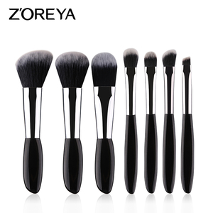 Fabricación barato Zoreya negro nueva llegada de plástico Facial cepillo redondo - Product Image 5