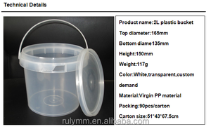 Làm Việc Tại Nhà Sản Phẩm Nhựa Thùng Nhựa 2L Hộp Đựng Mật Ong - Product Image 6