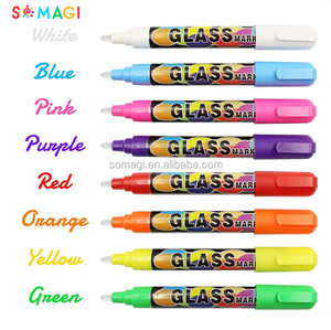 ¡Increíble de Color neón plumas tiza líquida marcadores 8/18 paquete de vidrio de vino marcadores y etiquetas de <span class=keywords><strong>pizarra</strong></span> - Product Image 3