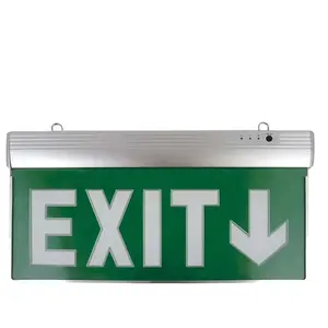 Harga Yang Baik Gantung 5 W Akrilik LED Emergency Exit Light Sign Board