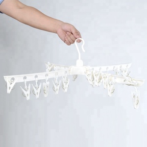 Séchoir à linge à 3 niveaux, support à vêtements, support à linge réglable avec des ailes pliables - Product Image 4
