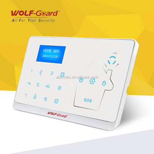 ¡Bajo Costo de fábrica! Sistema de alarma basado en GSM telefónico con 4 interruptores de relé por aplicación Alarma de seguridad inalámbrica para el hogar