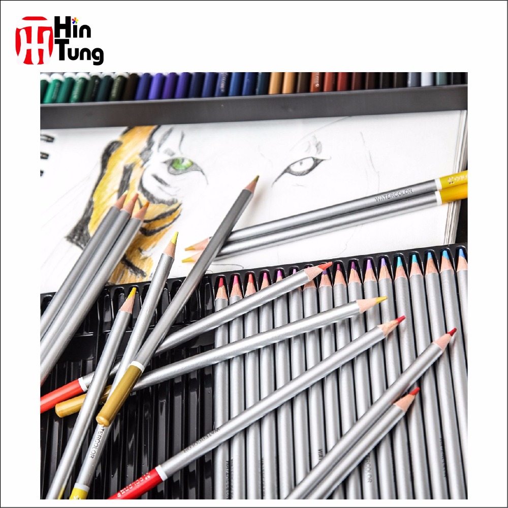 72 шт., набор карандашей для акварели
