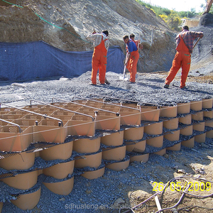 Chine soudage par ultrasons géocellules Pehd Geocell/geowebs/gros prix n route construction pour mur de soutènement - Product Image 5
