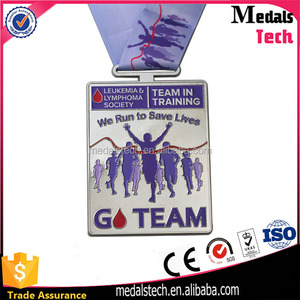 Haute qualité à faible prix doux émail métal 10 <span class=keywords><strong>k</strong></span> finition sport médaille course - Product Image 5