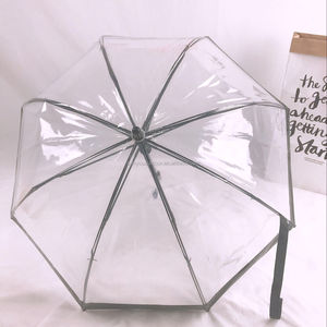 Offre Spéciale <span class=keywords><strong>Petit</strong></span> PVC clair Enfants <span class=keywords><strong>Transparent</strong></span> <span class=keywords><strong>Parapluie</strong></span> Doom Droite Pluie Enfants <span class=keywords><strong>Parapluie</strong></span> Étanche pour Enfant <span class=keywords><strong>Parapluie</strong></span> Parasol - Product Image 2