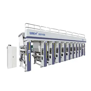 GWASY-A Guowei brand 150 BOPP PVC High Speed New Rotogravure Printing Machine Price