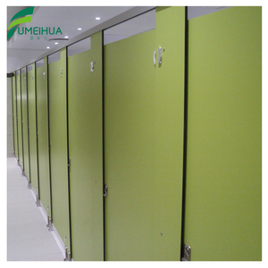 Nhựa Phenolic nhỏ gọn Laminate HPL Bảng điều chỉnh WC hạt gỗ nhà vệ sinh tủ phân vùng gian hàng trong <span class=keywords><strong>mumbai</strong></span> - Product Image 2