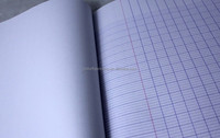 Livre d'exercices haut de gamme 17x22cm, carnet de notes 96 pages, 48 feuilles, lignes françaises