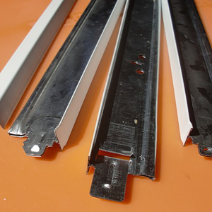 Sistema Moderno di Griglia per Controsoffitto in Lega di Alluminio, <span class=keywords><strong>Canale</strong></span> di Supporto per Installazione di Controsoffitti Sospesi, Resistente alla Corrosione e Ignifugo - Product Image 5